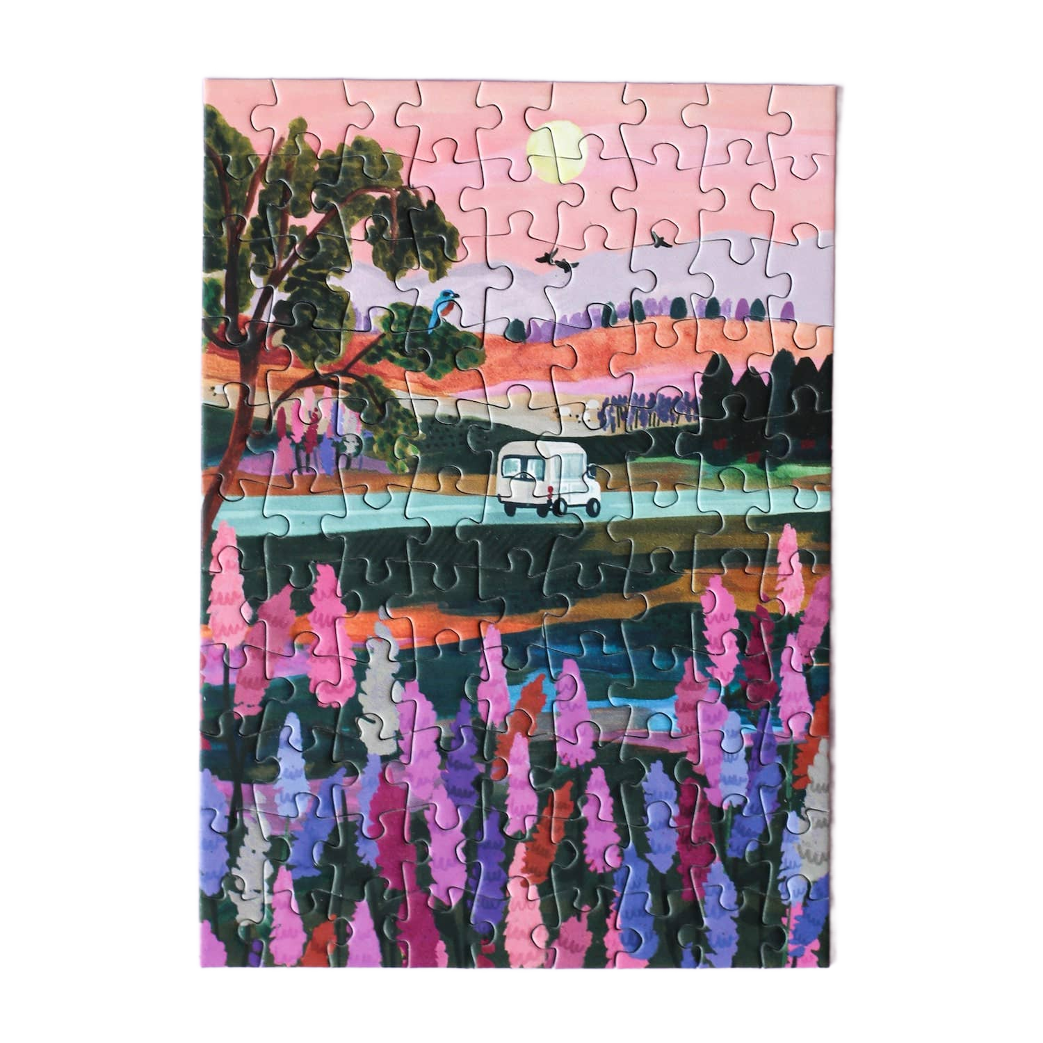 Van Life Mini Puzzle - Só Verde