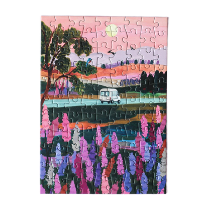 Van Life Mini Puzzle - Só Verde