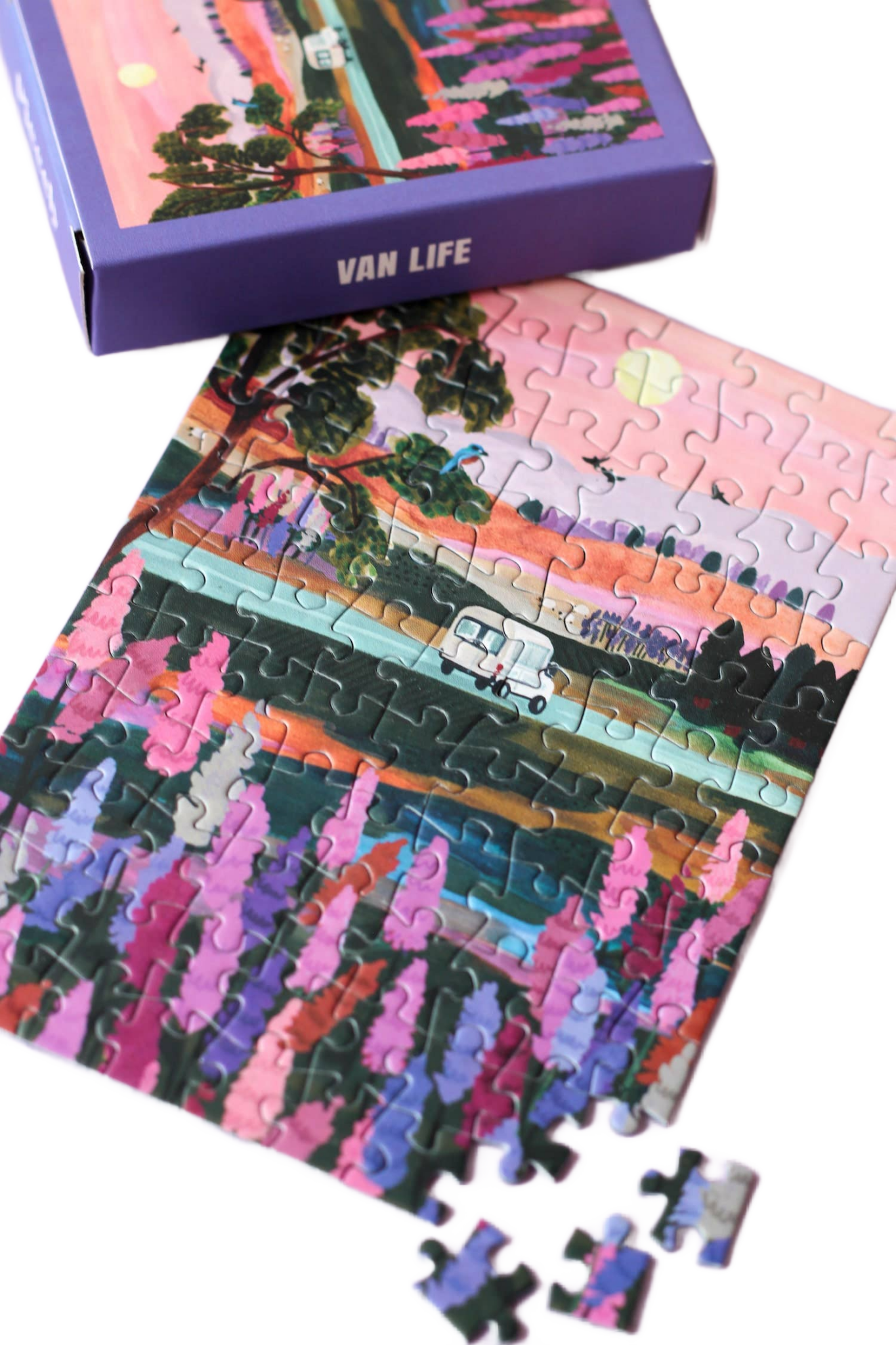 Van Life Mini Puzzle - Só Verde