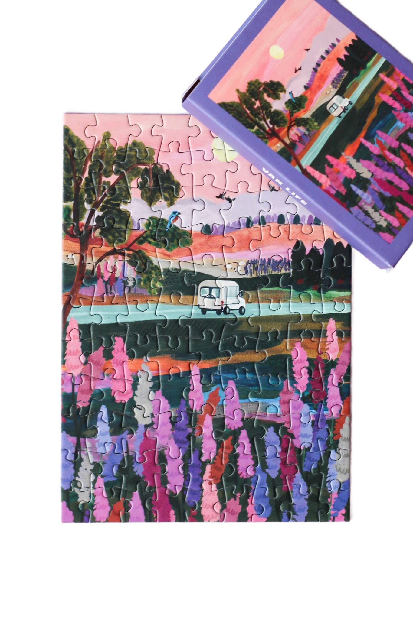 Van Life Mini Puzzle - Só Verde