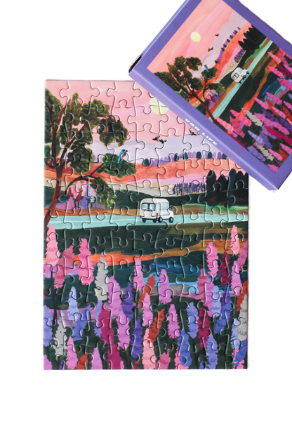 Van Life Mini Puzzle - Só Verde