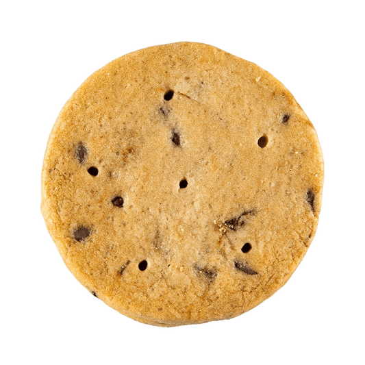 Vegan Banana Chocolate Chip Shortbread Biscuits - Só Verde