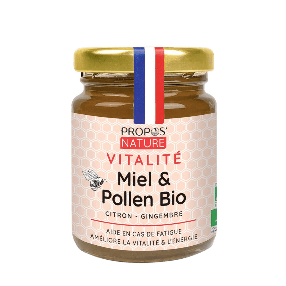 Vitality Blend - Honey, Pollen, Ginger Lemon - Só Verde