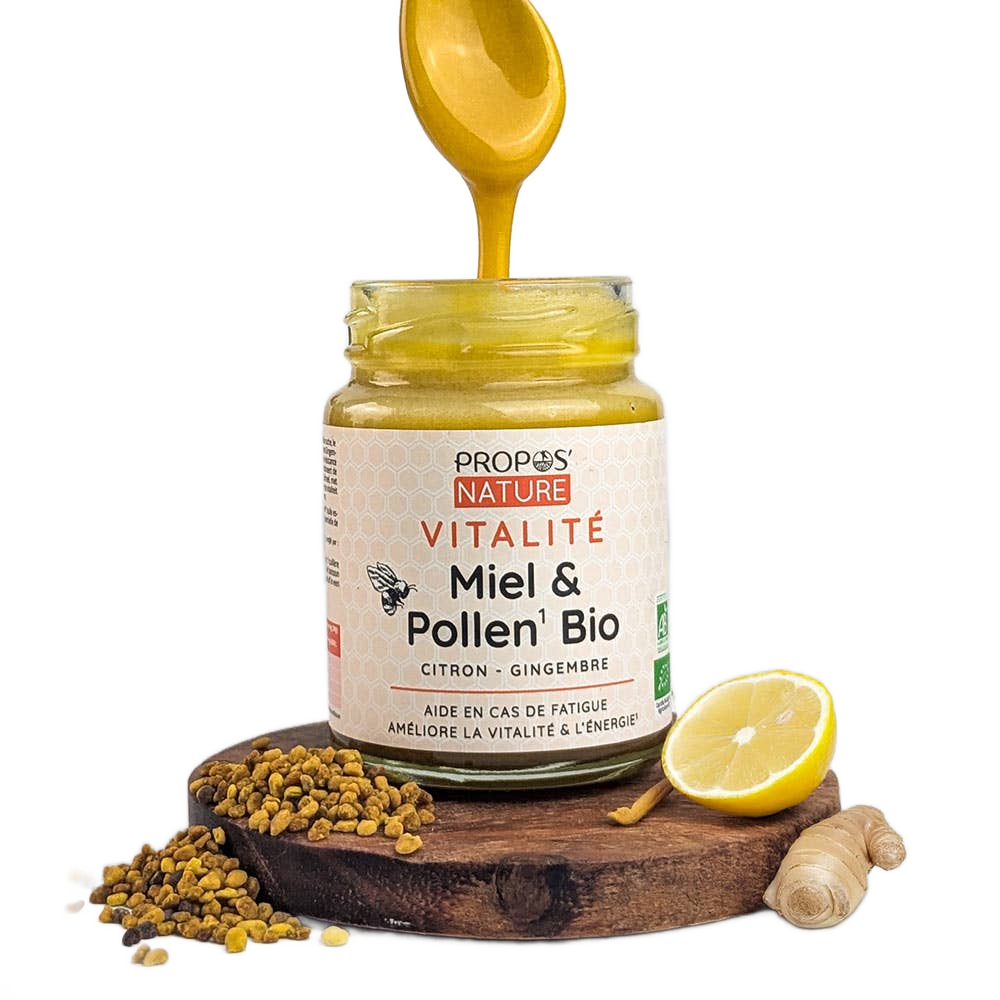 Vitality Blend - Honey, Pollen, Ginger Lemon - Só Verde
