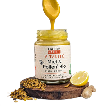 Vitality Blend - Honey, Pollen, Ginger Lemon - Só Verde