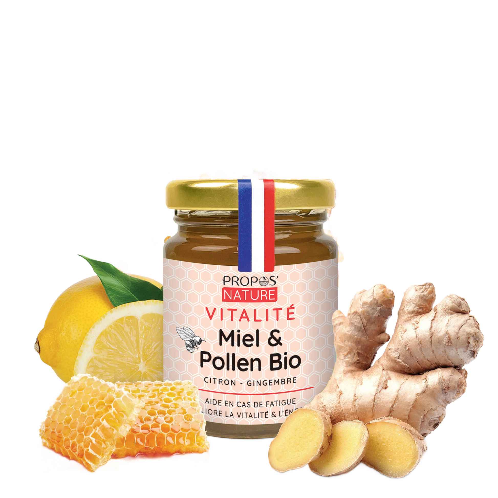 Vitality Blend - Honey, Pollen, Ginger Lemon - Só Verde