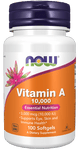 Vitamin A 10,000 Softgels - Só Verde