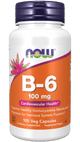 Vitamin B-6 100 mg Capsules - Só Verde
