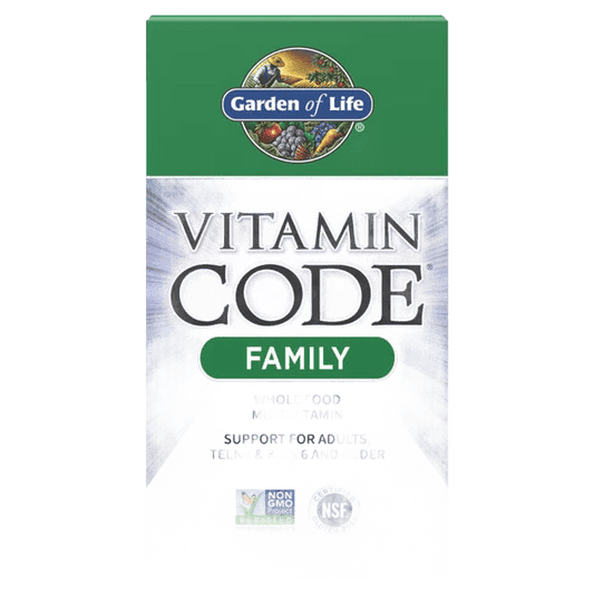 Vitamin Code Family Multivitamin 120 Capsules - Só Verde