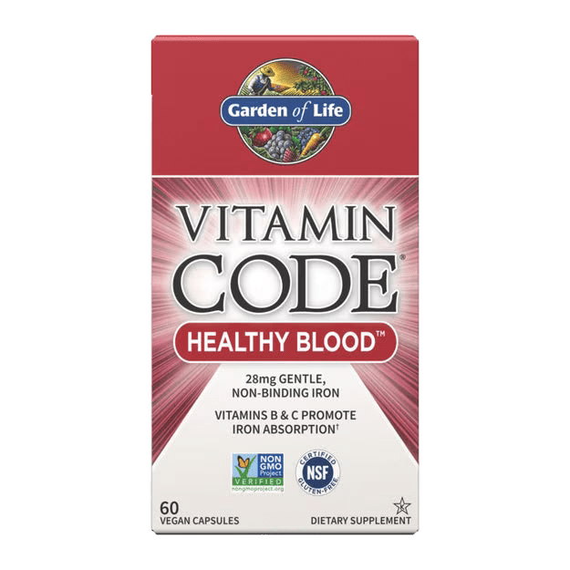 Vitamin Code Healthy Blood Capsules - Só Verde