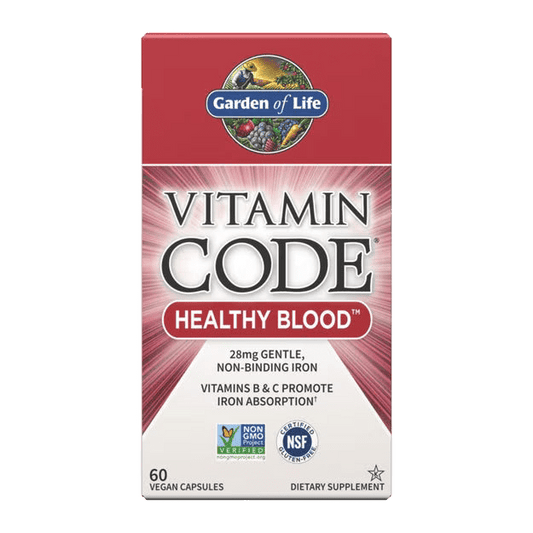 Vitamin Code Healthy Blood Capsules - Só Verde