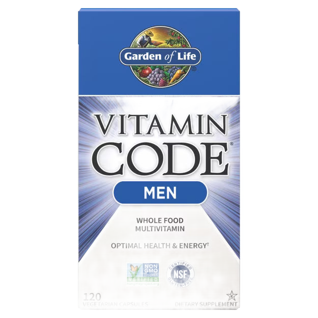 Vitamin Code Men Multivitamin Capsules - Só Verde