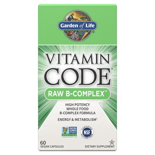 Vitamin Code Raw B-Complex Capsules - Só Verde