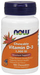 Vitamin D-3 1000 IU Chewables - Só Verde