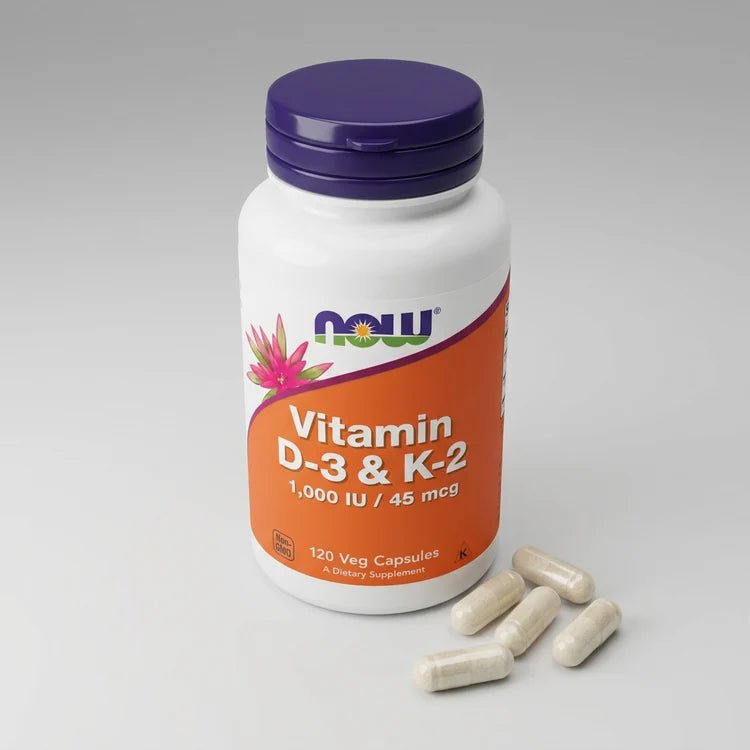 Vitamin D-3 & K-2 Capsules - Só Verde
