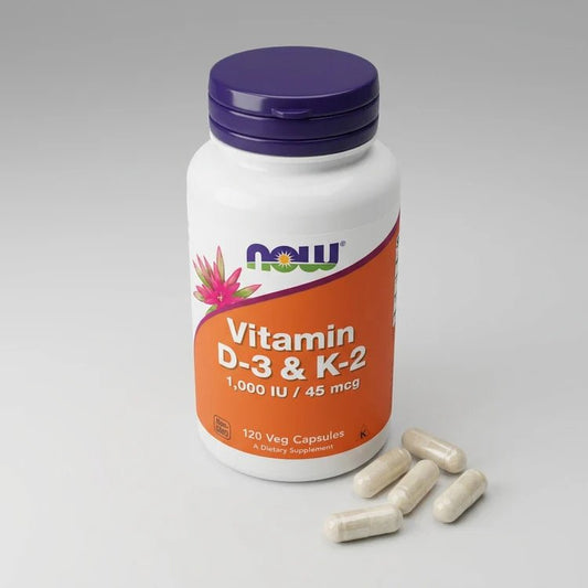 Vitamin D-3 & K-2 Capsules - Só Verde