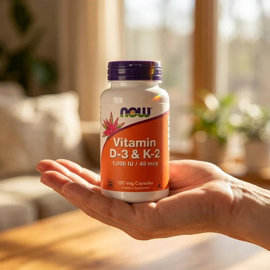 Vitamin D-3 & K-2 Capsules - Só Verde