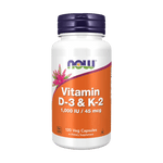 Vitamin D-3 & K-2 Capsules - Só Verde