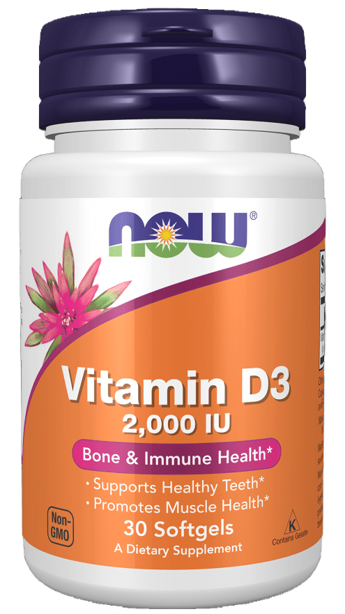 Vitamin D3 2000 IU Softgels - Só Verde
