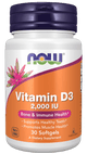 Vitamin D3 2000 IU Softgels - Só Verde