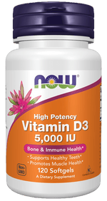 Vitamin D3 5000 IU Softgels - Só Verde