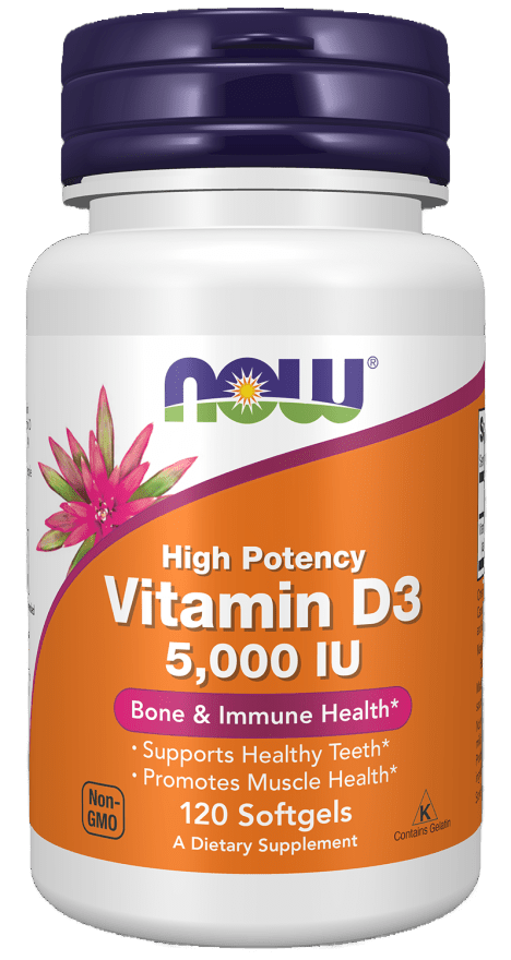 Vitamin D3 5000 IU Softgels - Só Verde