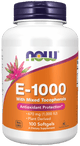 Vitamin E-1000 Mixed Tocopherols Softgels - Só Verde