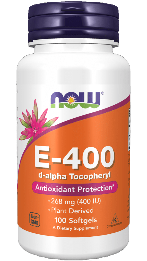 Vitamin E-400 D-Alpha Tocopheryl Softgels - Só Verde