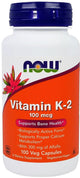 Vitamin K-2 100 mcg Veg Capsules - Só Verde