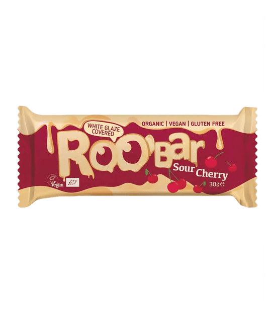 White Chocolate Covered Sour Cherry Bar - Só Verde