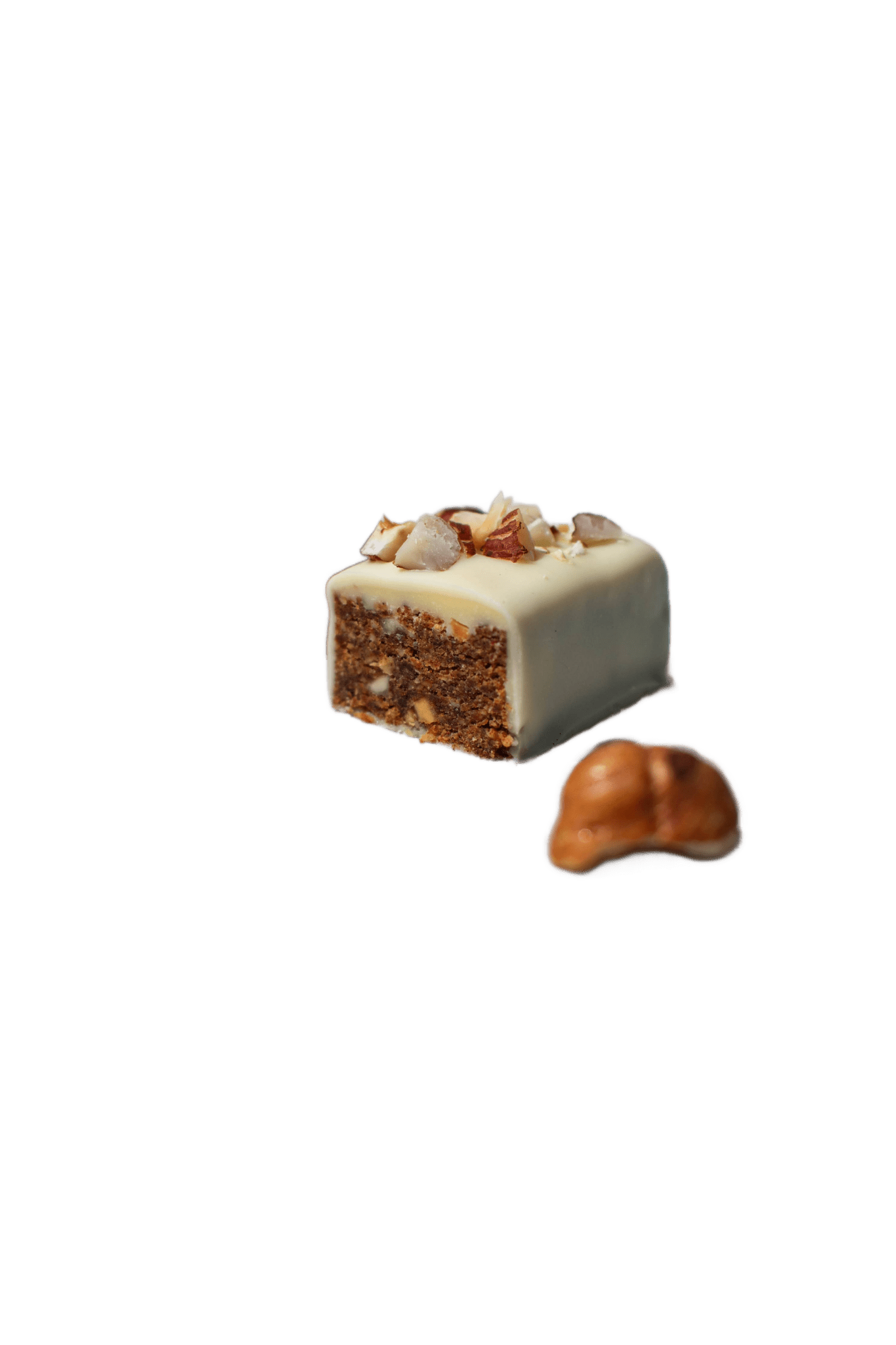 White Chocolate Crunchy Hazelnut Bar - Só Verde