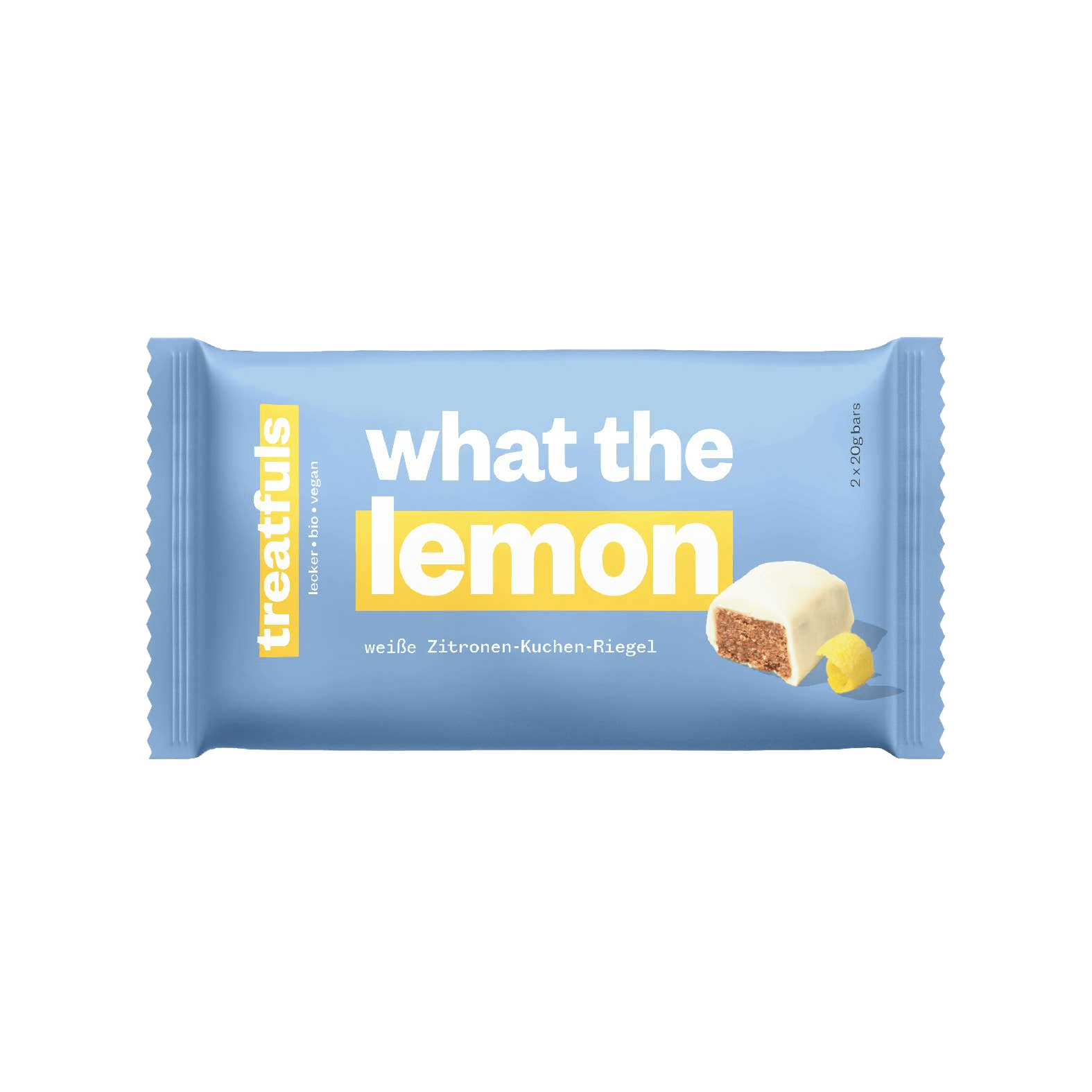 White Chocolate Lemon Cake Bar - Só Verde