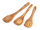 Wide Pointed Cooking Spoon Made Of Olive Wood - Só Verde