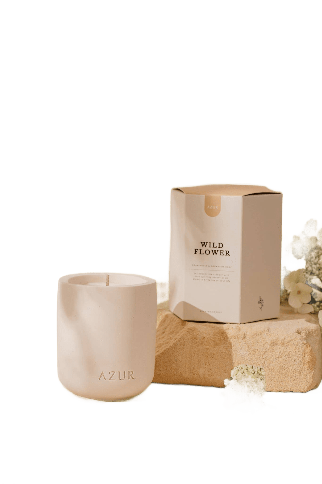 Wild Flower Soy Wax Candle - Só Verde