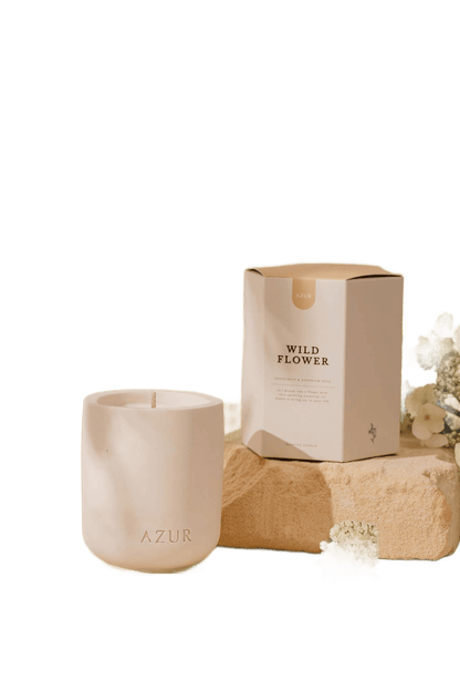 Wild Flower Soy Wax Candle - Só Verde