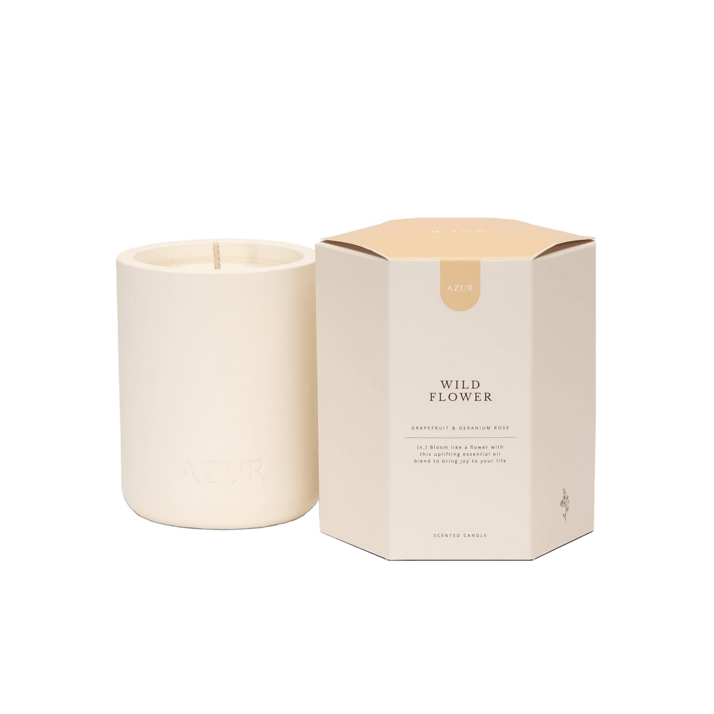 Wild Flower Soy Wax Candle - Só Verde