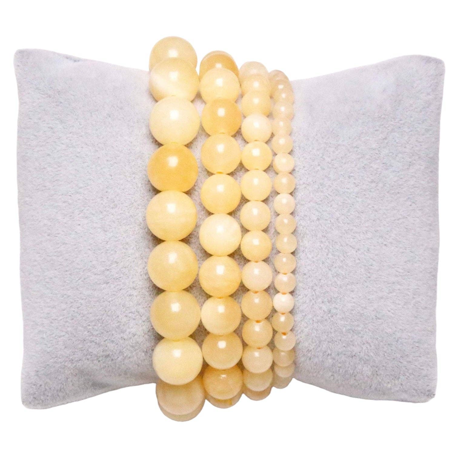 Yellow calcite bracelet A - Só Verde