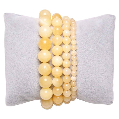 Yellow calcite bracelet A - Só Verde