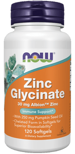 Zinc Glycinate Softgels - Só Verde