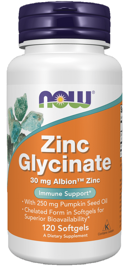 Zinc Glycinate Softgels - Só Verde