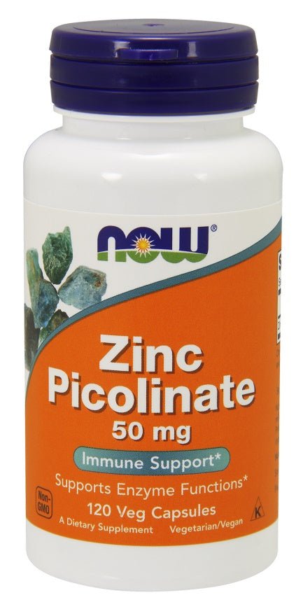 Zinc Picolinate 50 mg Veg Capsules - Só Verde